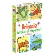 Animale. Intrebari si raspunsuri. 50 de jetoane