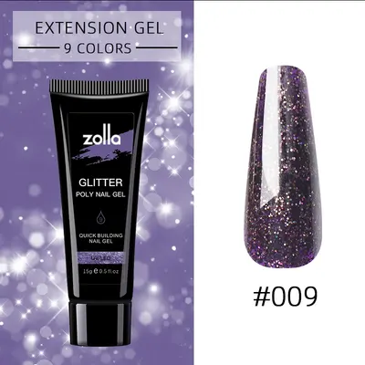 Polygel Zolla Glitter 15g 09