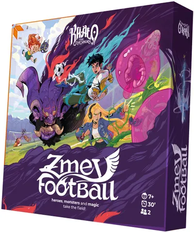 Joc de societate pentru doi Zmey Football (versiunea în limba engleză) - Familial