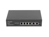 Switch 4x 100 Mb PoE+ / 2x 100 Mb, fara management, rack 10"/19", Fast Ethernet, 60W