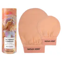 Set Manusi Exfoliante din Matase pentru Ten Corp, Skin Goddess NOVA KISS