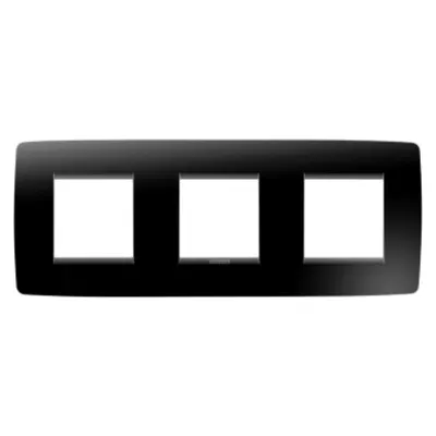 Placa ornament CProiector HORUS ONE - IN TECHNOPOLYMER - 2+2+2 modul HORIZONTAL - TONER BLACK - CProiector HORUS