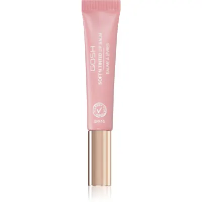 GOSH COPENHAGEN Soft`n Tinted balsam de buze tonifiant SPF 15 culoare 004 Vintage Rose 8 ml