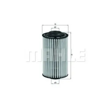 Filtru ulei MAHLE ORIGINAL OX 399D