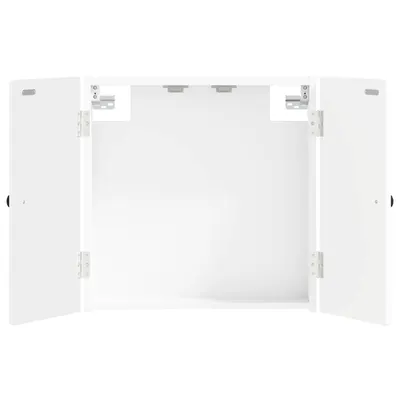 vidaXL Cabinet pentru ținte de darts BREDA Alb 52,5 x 10,5 x 53,5 cm