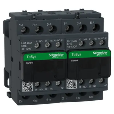 Contactor Tesys D Reversibil - 3P -= 440 V - 32 A Ac-3 - 48 - 130 V C.A/C.C Bobina