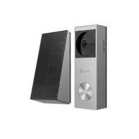 Sonerie video smart WiFi cu panou solar Ezviz CS-HP3(3MP), 2K, PIR, detectie umana, acumulator 240mA, microfon si difuzor, stocare 32 GB, aplicatie mobila