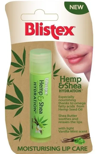 Blistex Balsam de buze Hemp & Shea, 4.25 g