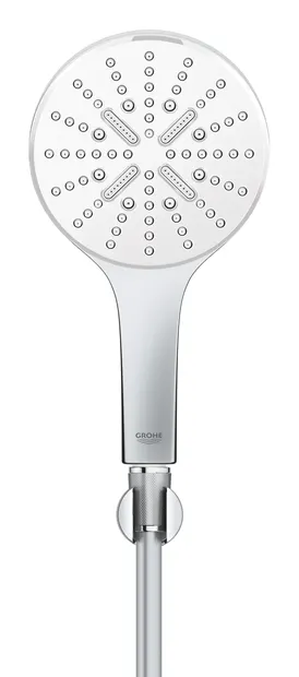 Para de dus Grohe SmartActive, 130 mm, 3 functii, suport/furtun, crom, 26581LS0