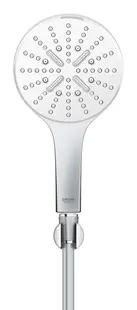 Para de dus Grohe SmartActive, 130 mm, 3 functii, suport/furtun, crom, 26581LS0