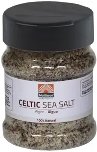 Sare de mare celtică cu alge marine, 200 g, Mattisson Healthstyle