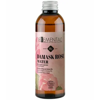 Apa de trandafiri de damasc, bio, 100ml, Ellemental