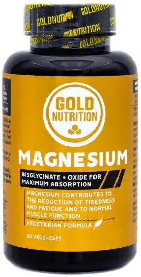 Magneziu 600mg, 60 capsule, Gold Nutrition