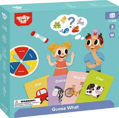 Joc din lemn Tooky Toy - Guess what