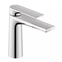 Baterie lavoar Duravit Tulum TU1020002010, marime M, cartus ceramic, monocomanda, 165 mm, Crom lucios