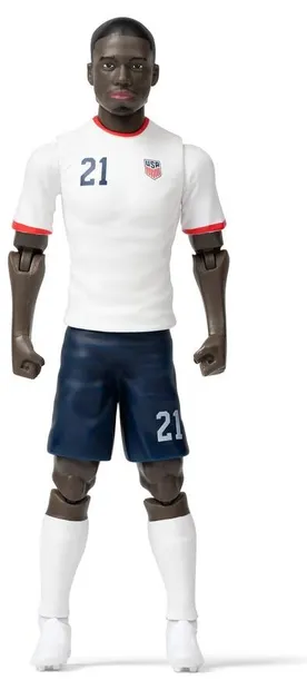 Figurină de acțiune Banbo Toys Sports: Usa Football - Tim Weah, 20 cm