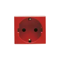 Priza schuko rosie 2 module 16a