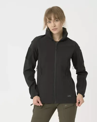 Jacheta tactica dama Helikon-Tex® Gunfighter Lady - NEGRU / L