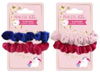 Princesse Lili Elastic de păr, catifea, 2 buc, sortiment