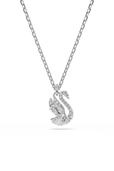 Swarovski lănțișor cu pandantiv pentru femei din metal cu zirconiu cubic