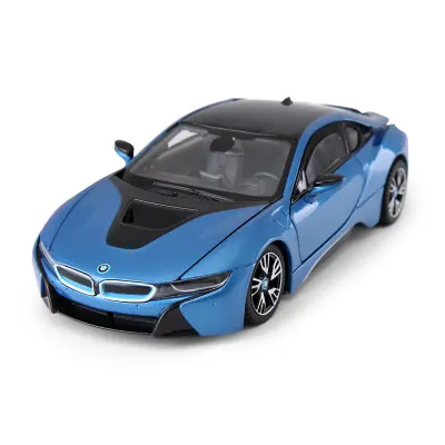 Masinuta Rastar BMW I8, Albastru, 1:43
