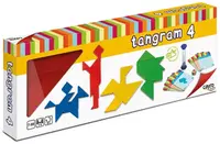Joc din lemn Cayro - Tangram pentru patru persoane