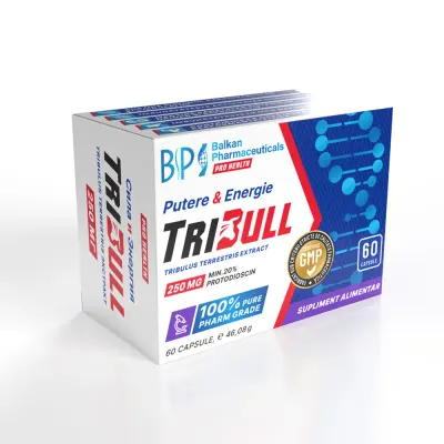 Supliment Tribulus Terrestris, Balkan Pharmaceuticals, 60 capsule