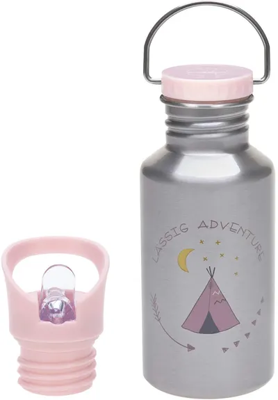 Sticlă metalică Lassig - Adventure Tipi, 500 ml
