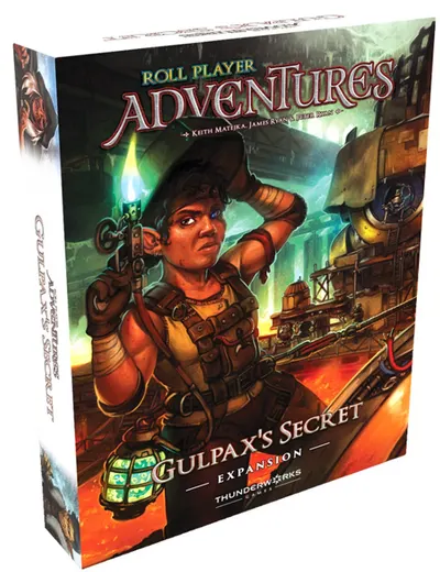 Extensie pentru jocul de societate Roll Player Adventures: Gulpax's Secret