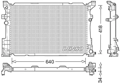 Radiator apa racire motor (transmisie automata) Mercedes Clasa A (W176), B (W246, W242), CLA (C117), CLA SHOOTING BRAKE (X117), GLA (X156) 2.0 2.0CNG dupa 2012