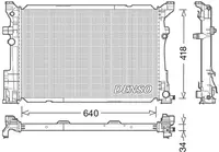 Radiator apa racire motor (transmisie automata) Mercedes Clasa A (W176), B (W246, W242), CLA (C117), CLA SHOOTING BRAKE (X117), GLA (X156) 2.0 2.0CNG dupa 2012