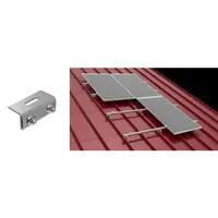Sistem Fixare pentru 7 Panouri Fotovoltaice pe Acoperis tip tabla faltuita SolarEasy 3Kw