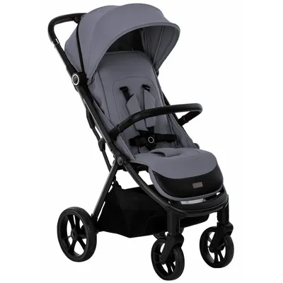 Carucior sport, FreeON, Dynamic Pliabil automat, De la nastere pana la 22 kg, Cu spatar reglabil in 3 pozitii, Grey, Resigilat