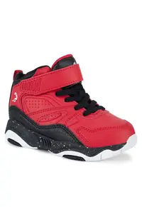 Pantofi sport copii - adidasi rosii - material textil