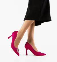 Pantofi cu toc Aquazar Fuchsia