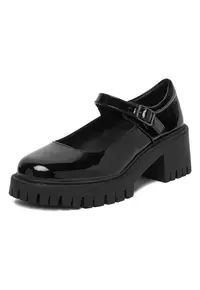Pantofi dama - negru - sistetic