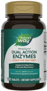Mega-Zyme Pancreatic Enzymes, 100 tablete, Nature's Way