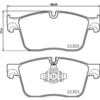 Set placute frana, frana disc BREMBO P 36 031