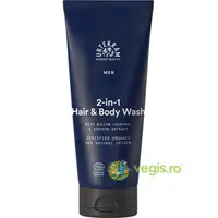 Gel de Dus 2in1 pentru Barbati pentru Par si Corp Bio 200ml