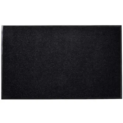 vidaXL Covoraș de ușă, negru, 120x180 cm, PVC