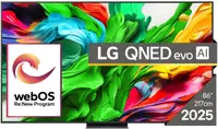 Televizor smart LG - 86QNED86A3A, 86", QNED, 4K, 120Hz, negru