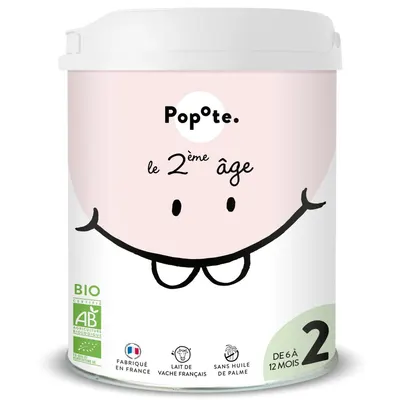 Lapte Praf Continuare (Etapa 2) pentru Copii 6-12 Luni (Gramaj Mare) Ecologic/Bio 800g