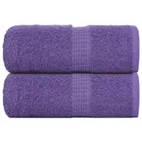 Gossi prosoape de sapun 2 buc violet 30x30 cm 360 g/m2 100% bumbac