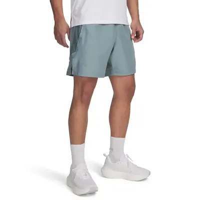 Pantaloni scurți pentru bărbați Under Armour Launch Pro 2n1 7'', verde, verde