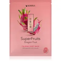 KORIKA SuperFruits Dragon Fruit - Calming Sheet Mask mască textilă calmantă 25 g