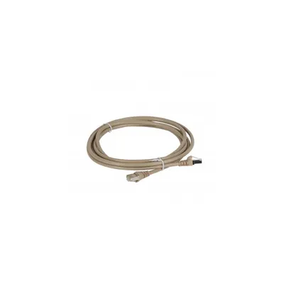 Patch cord RJ 45 - RJ 45 - F/UTP cat. 5e screened impedance 100 ohms - PVC light brandn - lungime 3 m
