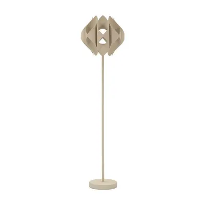 Lampadar bej cu abajur din metal (înălțime 155 cm) Space – Mauro Ferretti