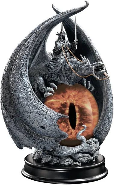 Statueta The Noble Collection Movies: Lord of the Rings - The Fury of the Witch King, 20 cm