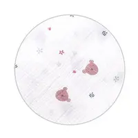 Set 3 scutece din muselina super soft 70x70 cm Babyono multicolor 03