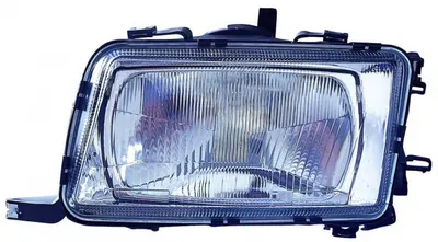 Far fata Stanga (H4, electric, manual, fara motoras) potrivit AUDI 80 B4, CABRIOLET B3, COUPE B3 01.91-12.96